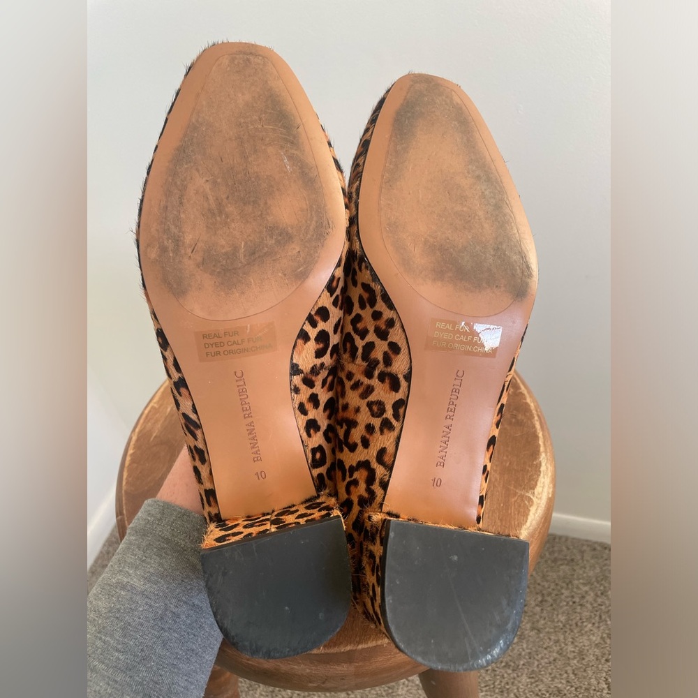Banana Republic Leopard Print Flats - Picture 4 of 7